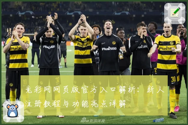 竞彩网网页版官方入口解析：新人注册教程与功能亮点详解